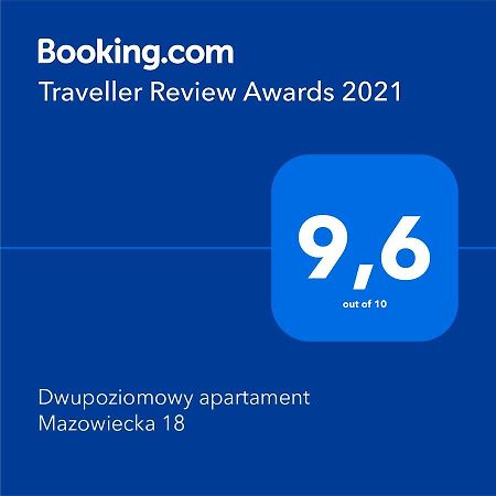 Dwupoziomowy Apartament Mazowiecka 18 Appartamento Bydgoszcz Esterno foto